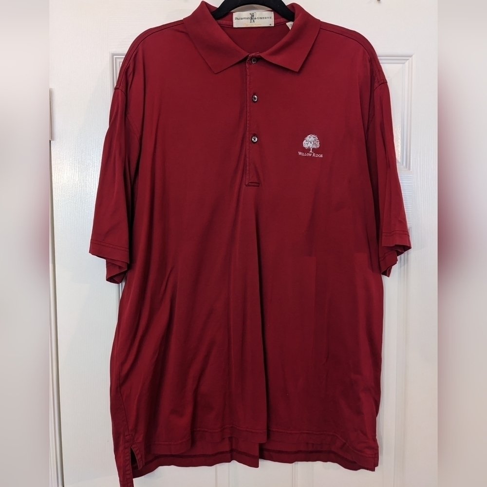 FAIRWAY & GREENE Willow Ridge Short Sleeve Polo Golf Shirt